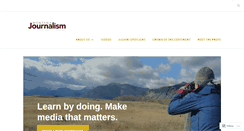 Desktop Screenshot of montanajournalism.com